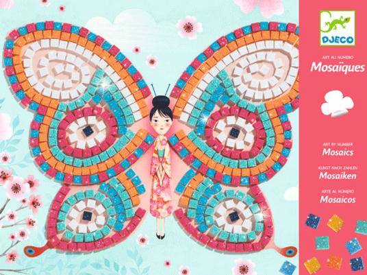  Kit creatie - Butterflies Mosaics | Djeco 