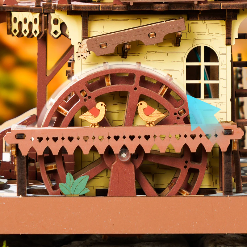 Puzzle 3D 436 piese - Cuckoo Clock | Robotime - 5