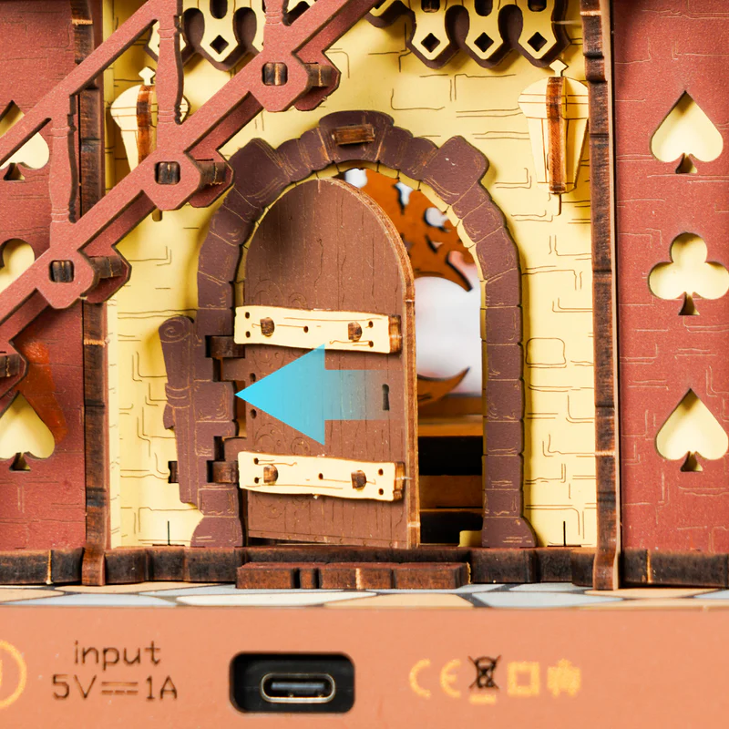 Puzzle 3D 436 piese - Cuckoo Clock | Robotime - 6