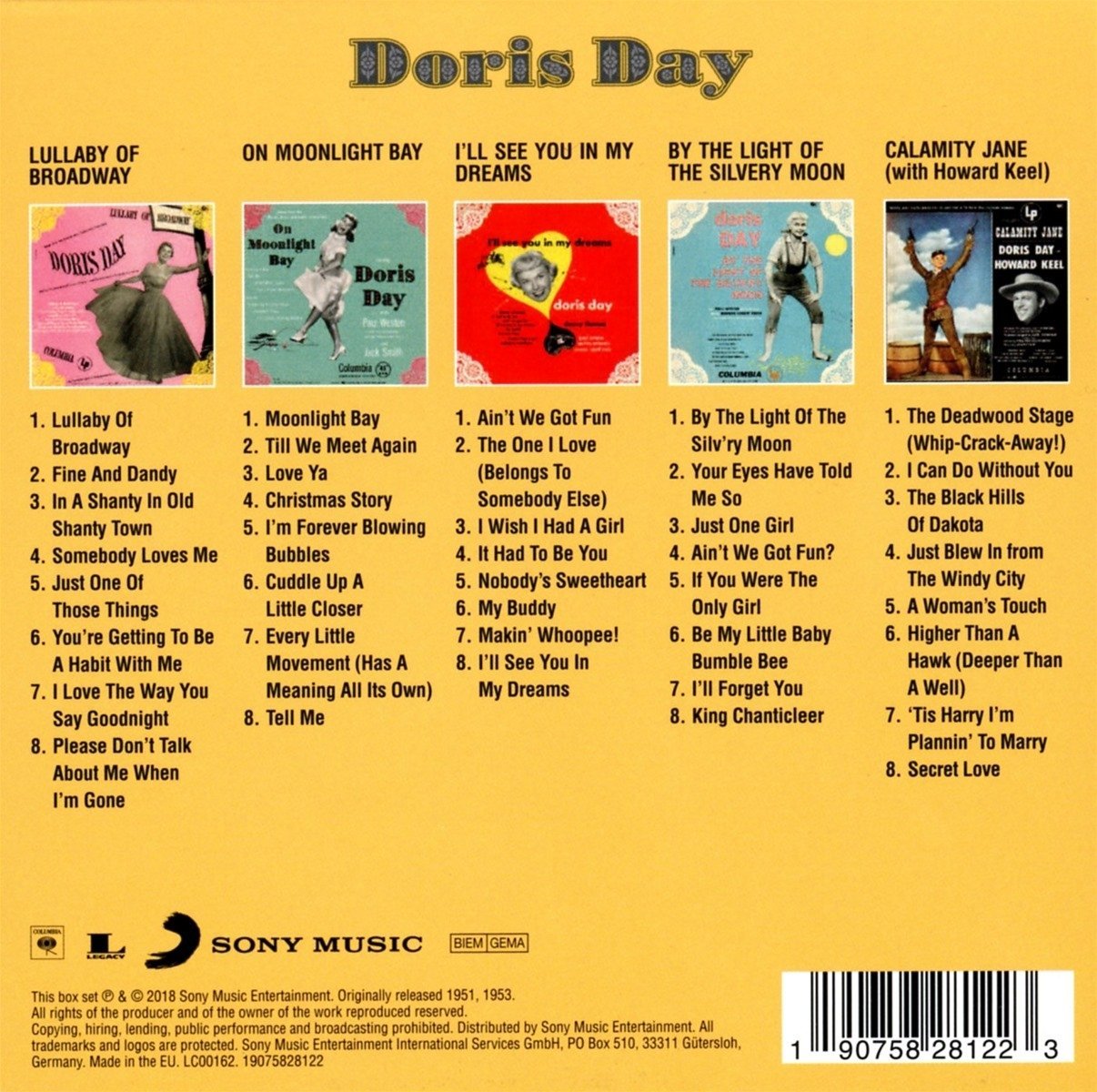 Doris Day - Original Album Classics | Doris Day - 1 | YEO