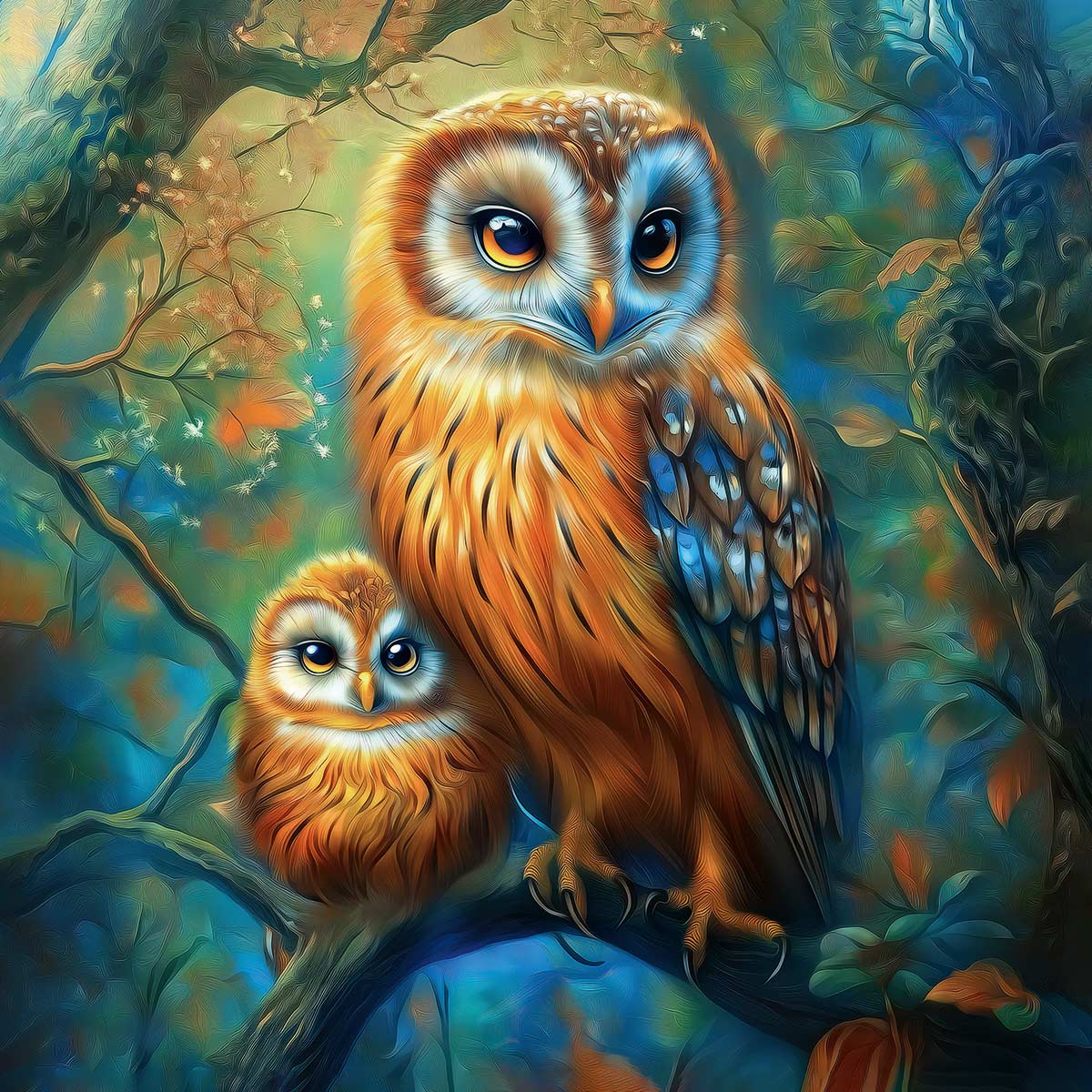 Puzzle 50 piese - Bufnita | Deico Games - 2