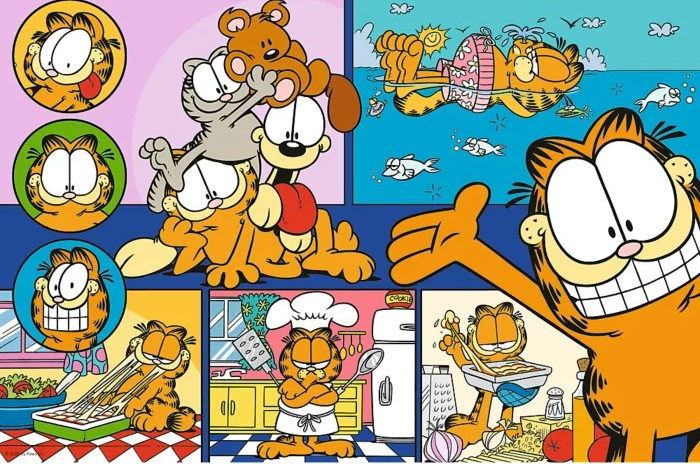 Puzzle - Lenesul Garfield | Trefl - 1 | YEO