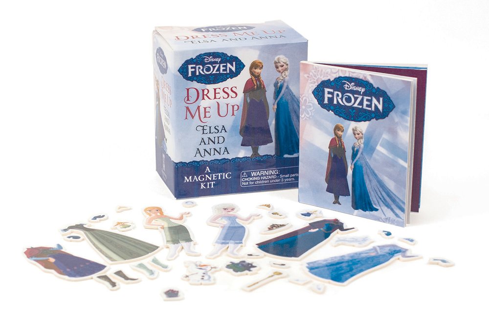 Frozen - Dress Me Up Elsa and Anna: A Magnetic Kit | Running Press