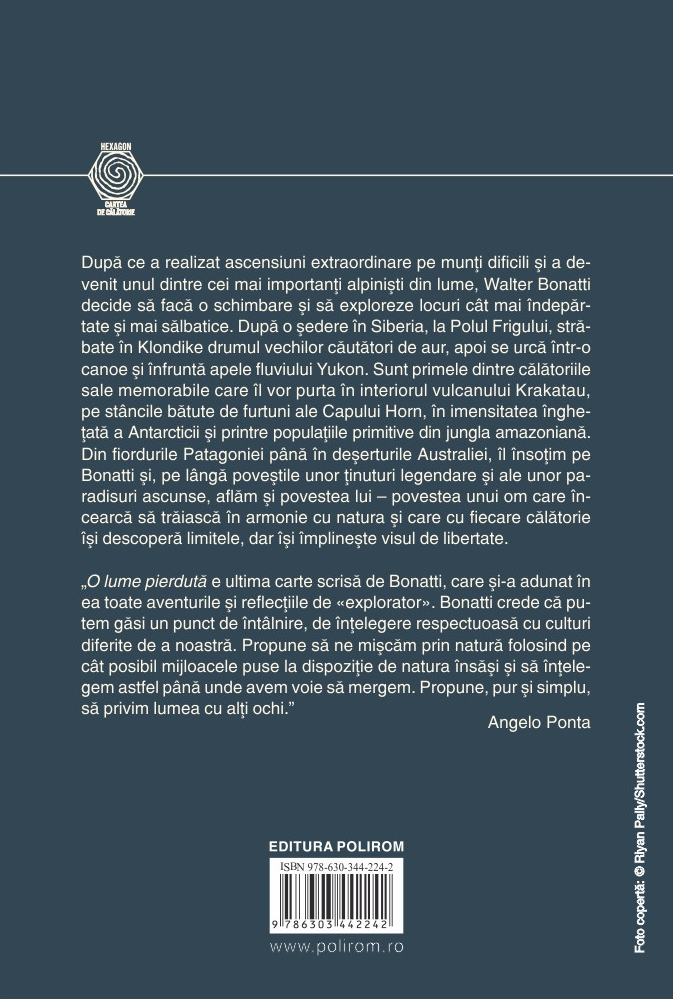 O lume pierduta | Walter Bonatti