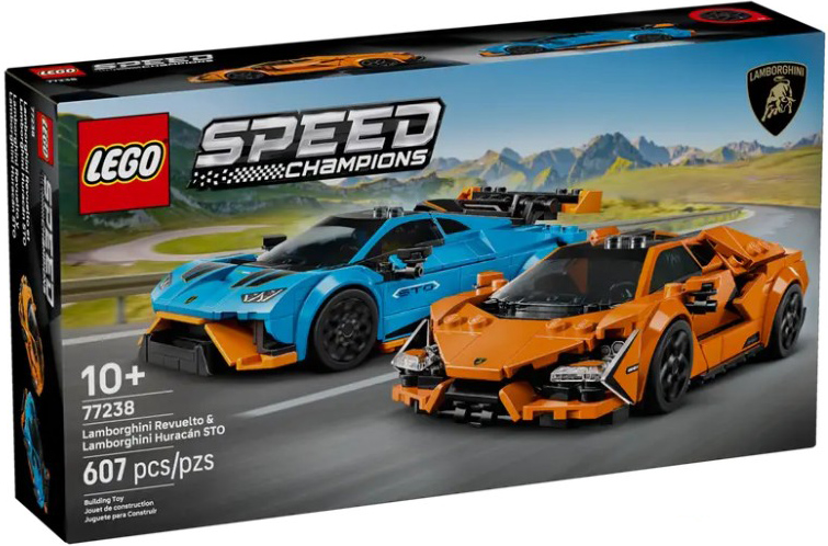 LEGO Speed Champions - Lamborghini Revuelto & Huracan STO (77238) | LEGO - imagine 11