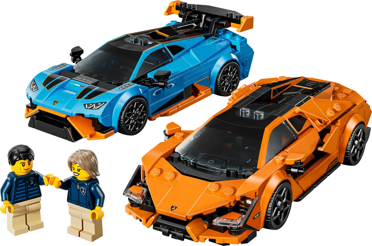 LEGO Speed Champions - Lamborghini Revuelto & Huracan STO (77238) | LEGO