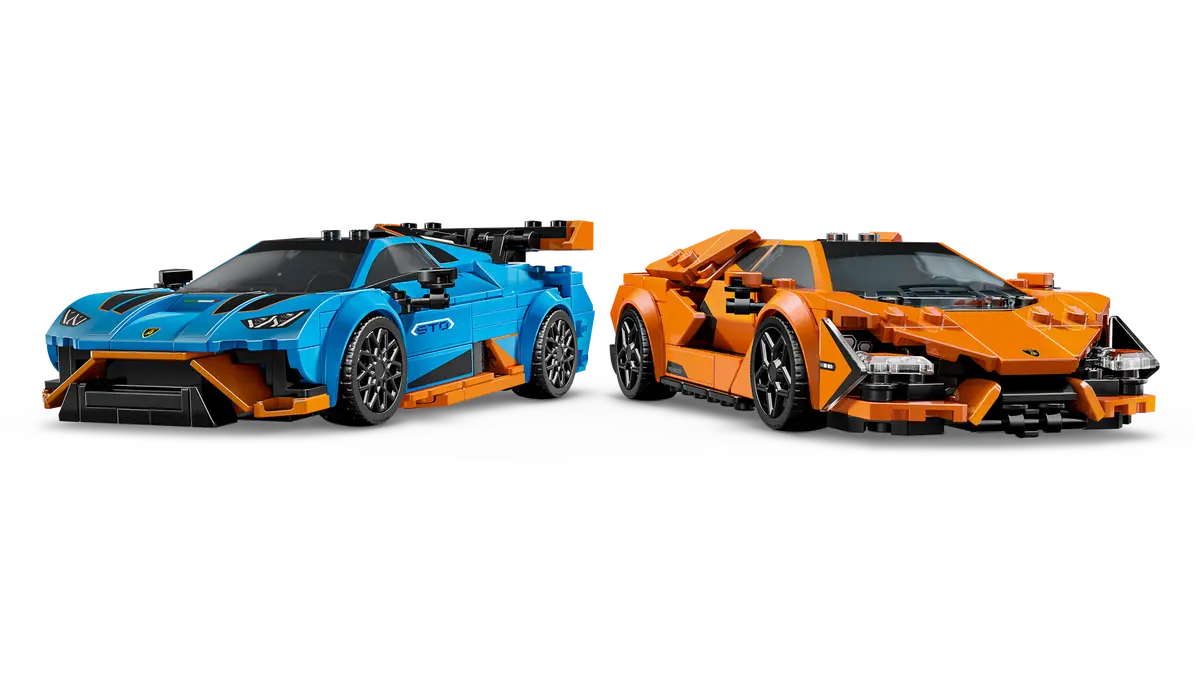 LEGO Speed Champions - Lamborghini Revuelto & Huracan STO (77238) | LEGO - imagine 5
