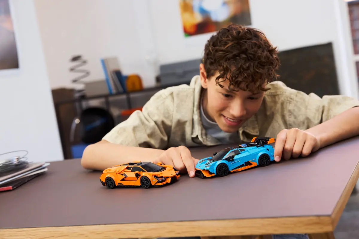 LEGO Speed Champions - Lamborghini Revuelto & Huracan STO (77238) | LEGO - imagine 6