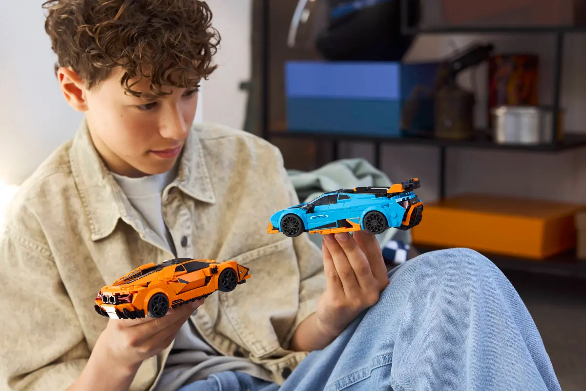 LEGO Speed Champions - Lamborghini Revuelto & Huracan STO (77238) | LEGO - imagine 8