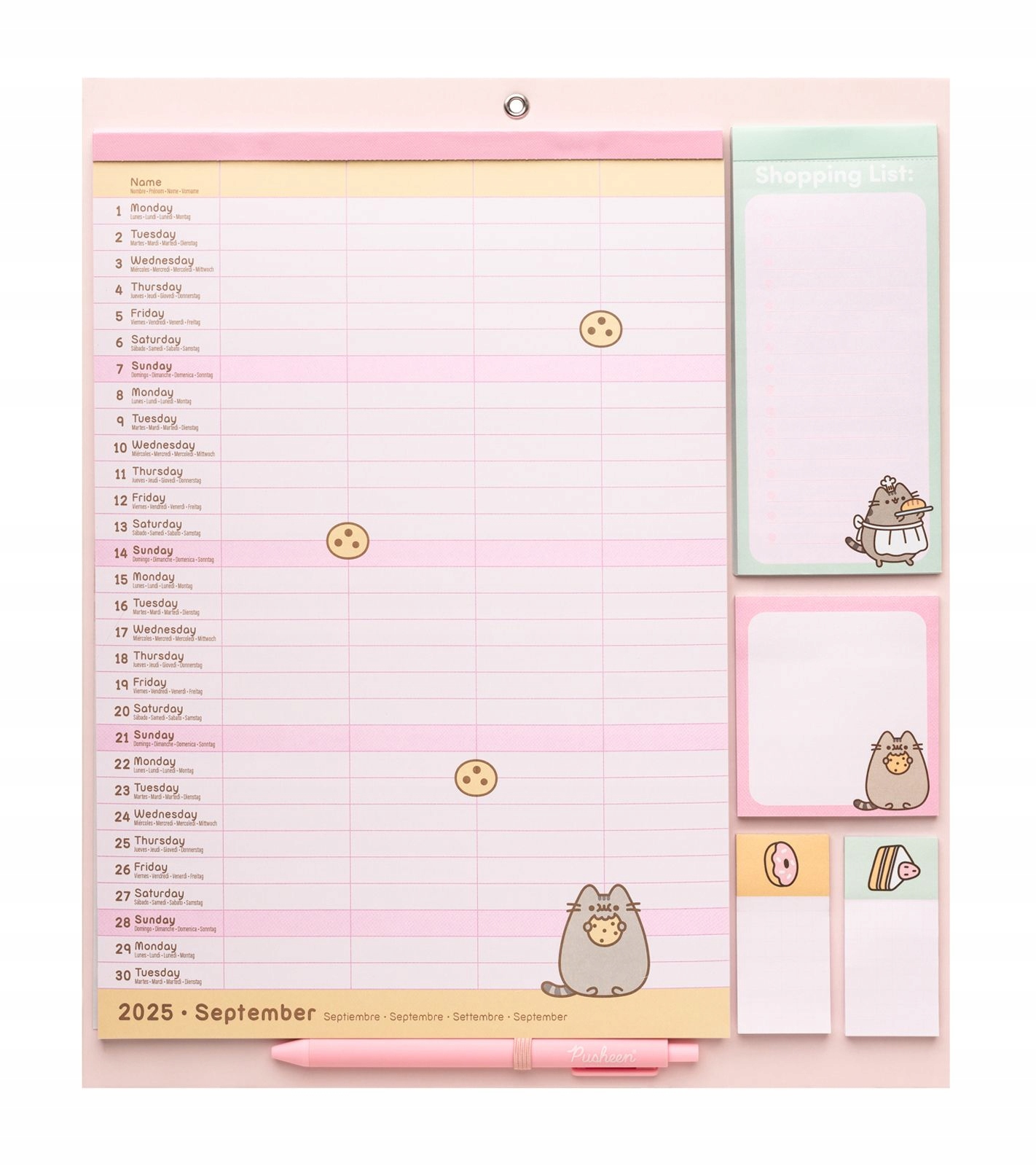 Planner - Pusheen - For Fridge | Grupo Erik