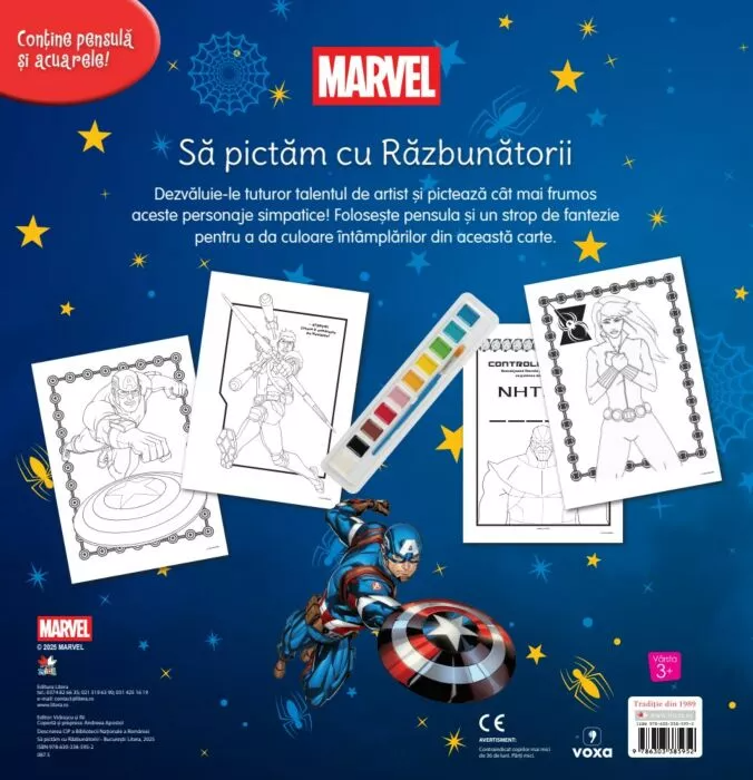 Marvel. Sa pictam cu Razbunatorii |