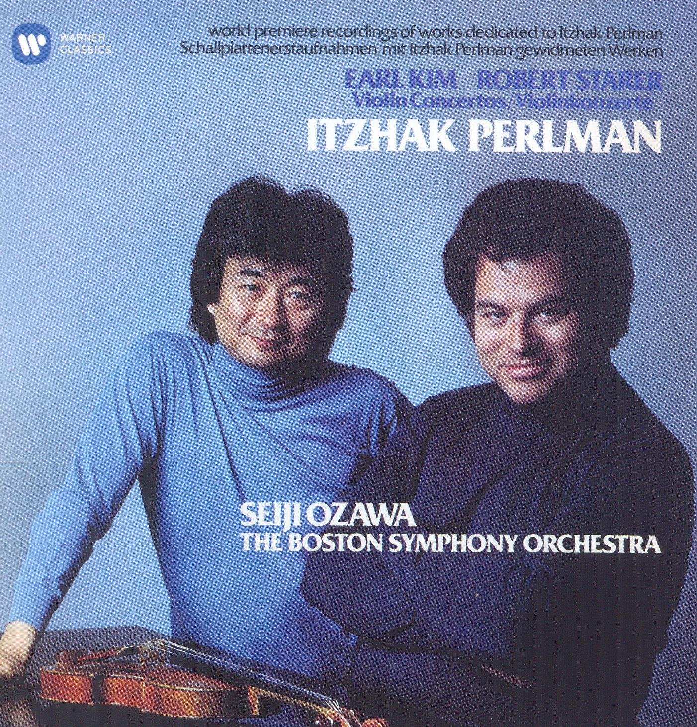 Kim & Starer: Violin Concertos | Itzhak Perlman image0