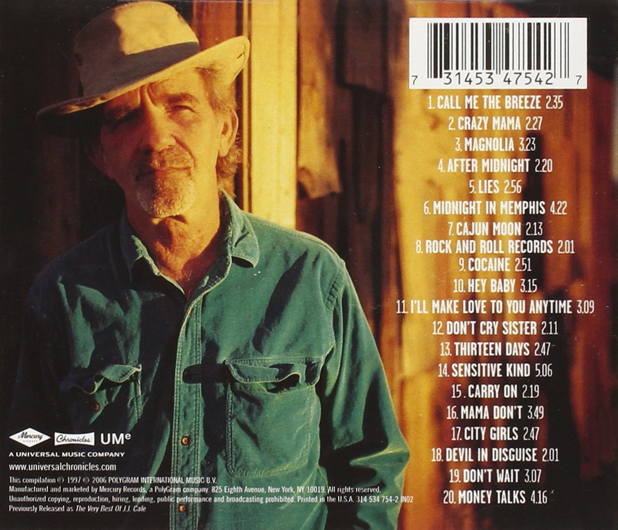 The Very Best of J.J. Cale | J.J. Cale - 1 | YEO