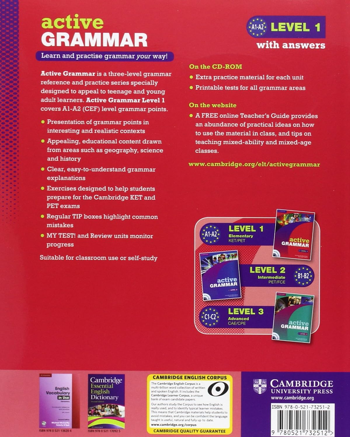 Active Grammar Level 1 with Answers and CD-ROM | Fiona Davis, Wayne Rimmer