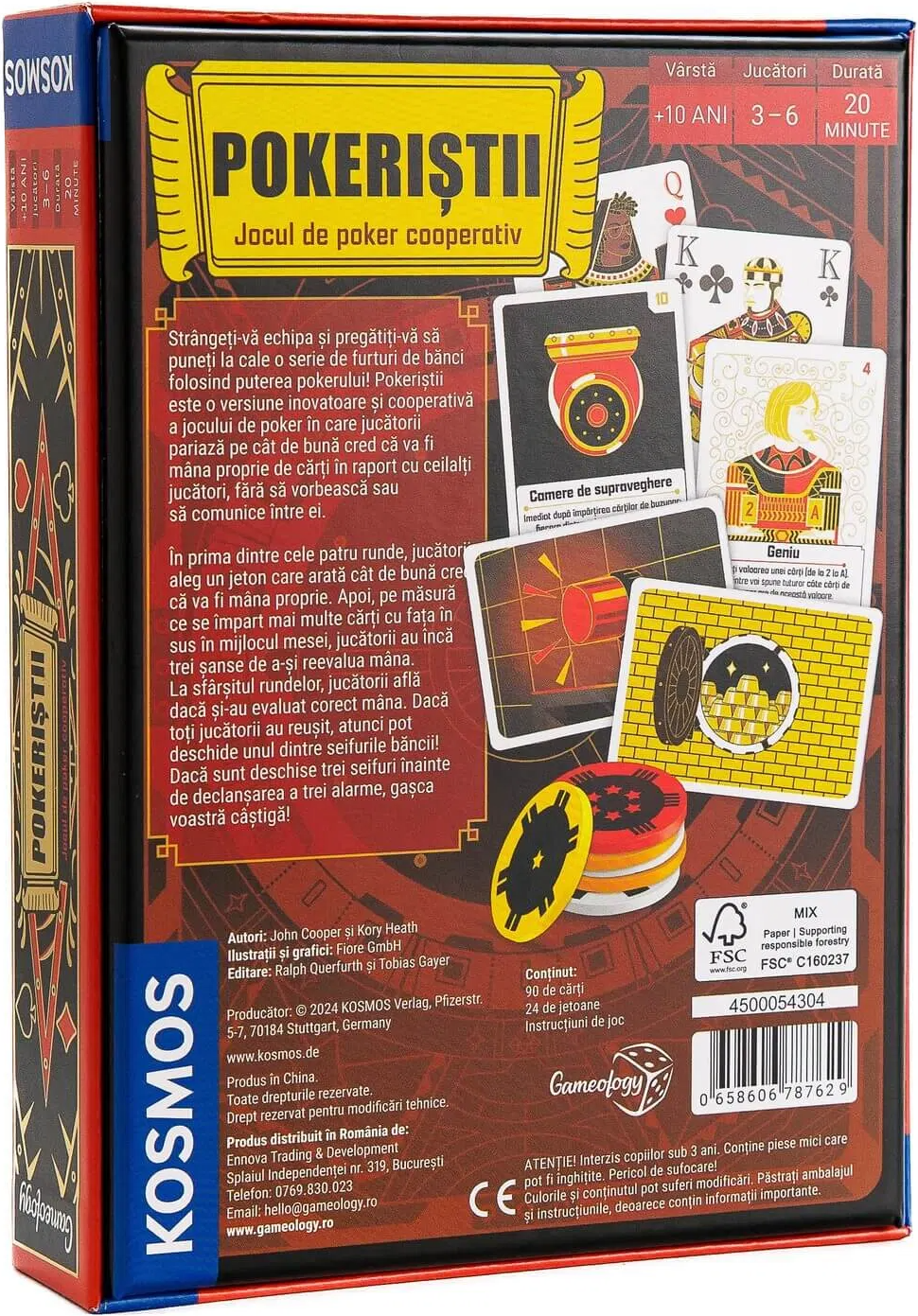 Joc de societate - Pokeristii - The Gang | Kosmos