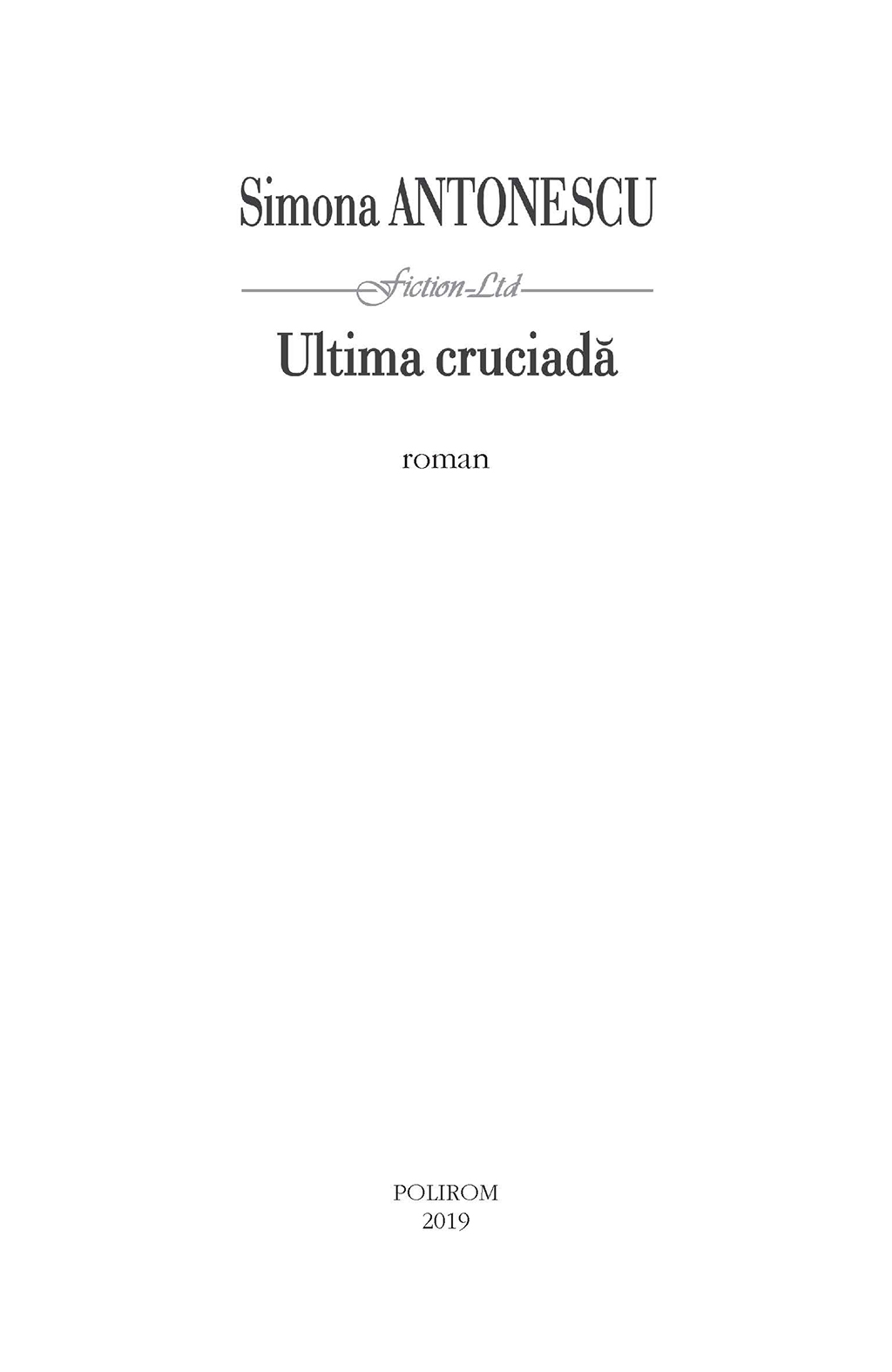 Ultima cruciada | Simona Antonescu - 3 | YEO