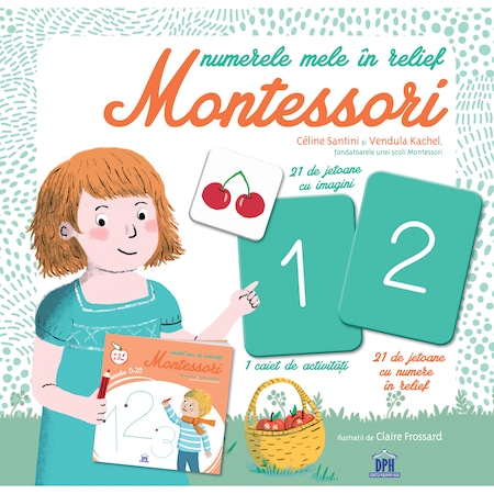 Numerele mele in relief Montessori | Celine Santini, vendula Kachel adolescenti