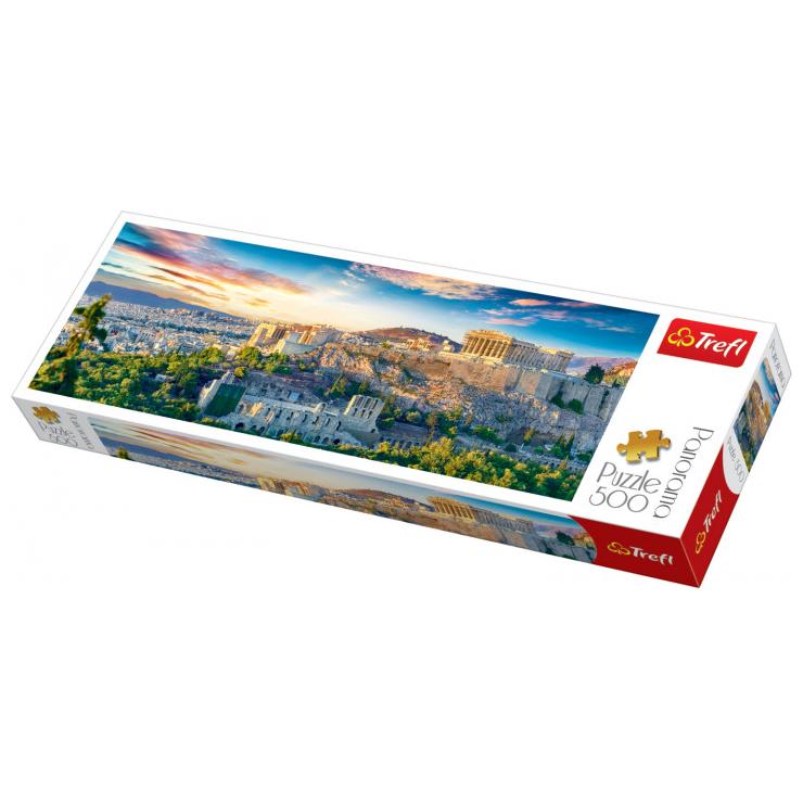 Puzzle panoramic 500 piese - Acropolis Atena | Trefl