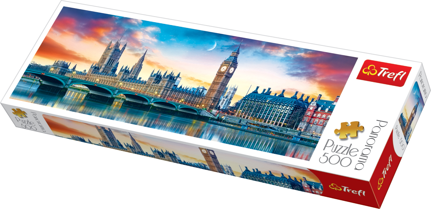 Puzzle panoramic 500 piese - Big Ben | Trefl