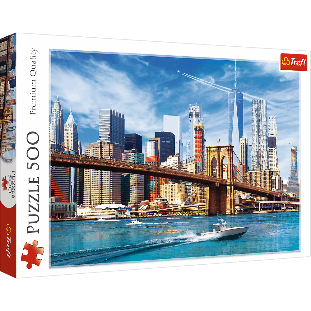 Puzzle 500 piese - Priveliste din New York | Trefl - 2