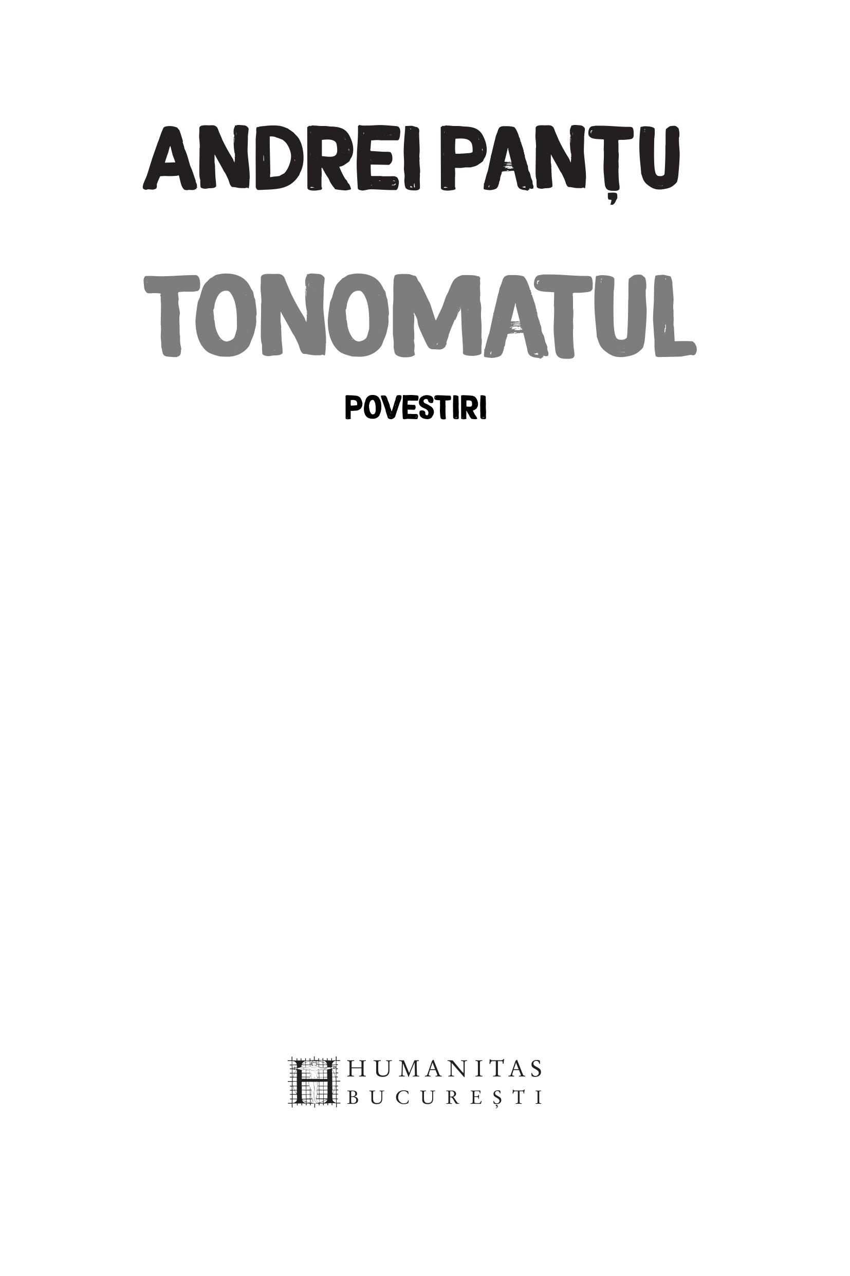 Tonomatul | Andrei Pantu - 3 | YEO