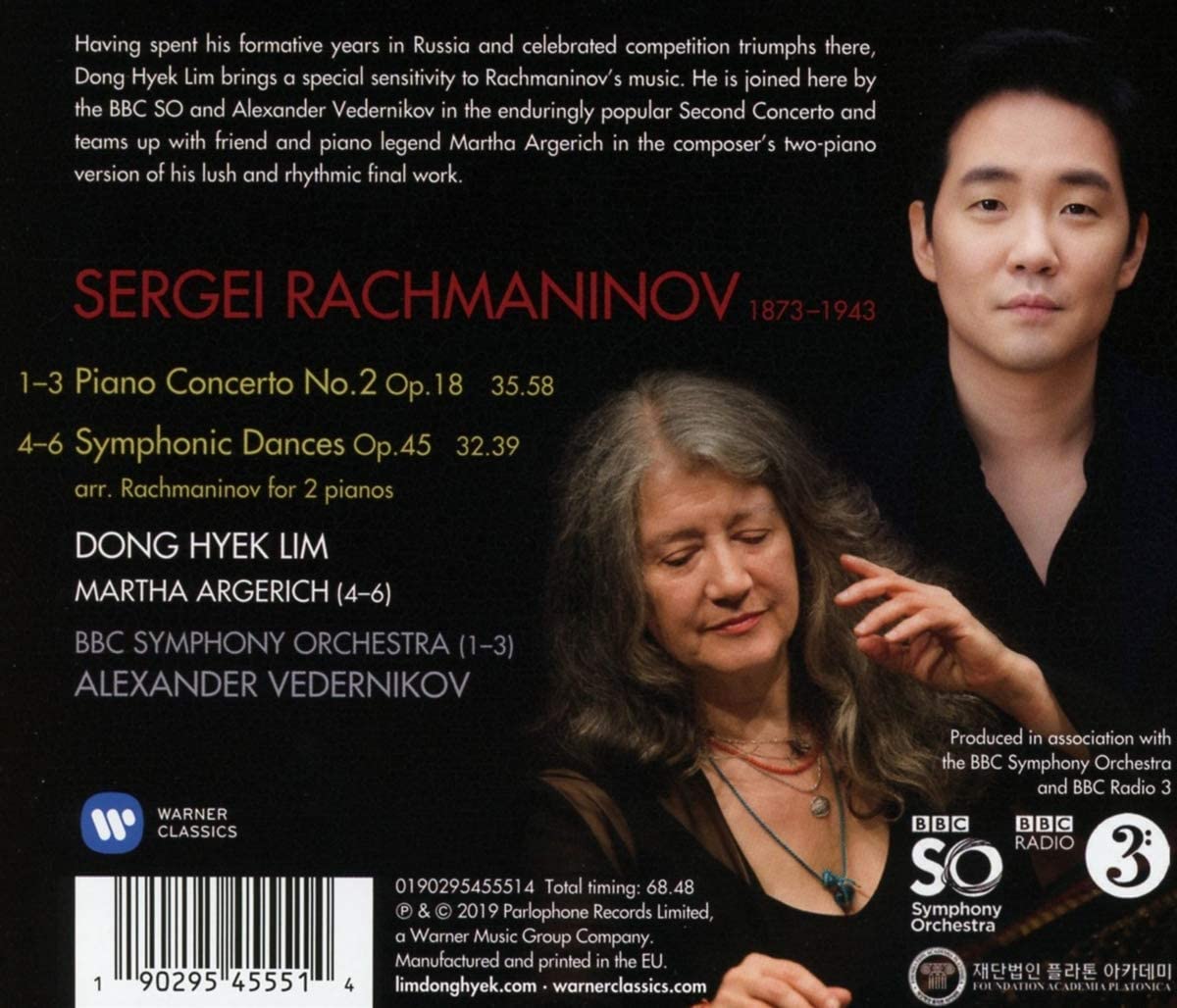 Rachmaninov: Piano Concerto No. 2 & Symphonic Dances, Op. 45 | Dong Hyek Lim, Marta Argherich, Alexander Vedernikov, BBC Symphony Orchestra