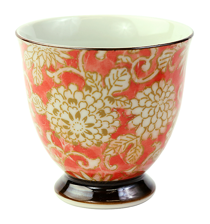 Ceasca - Footed - Sunset Flowers