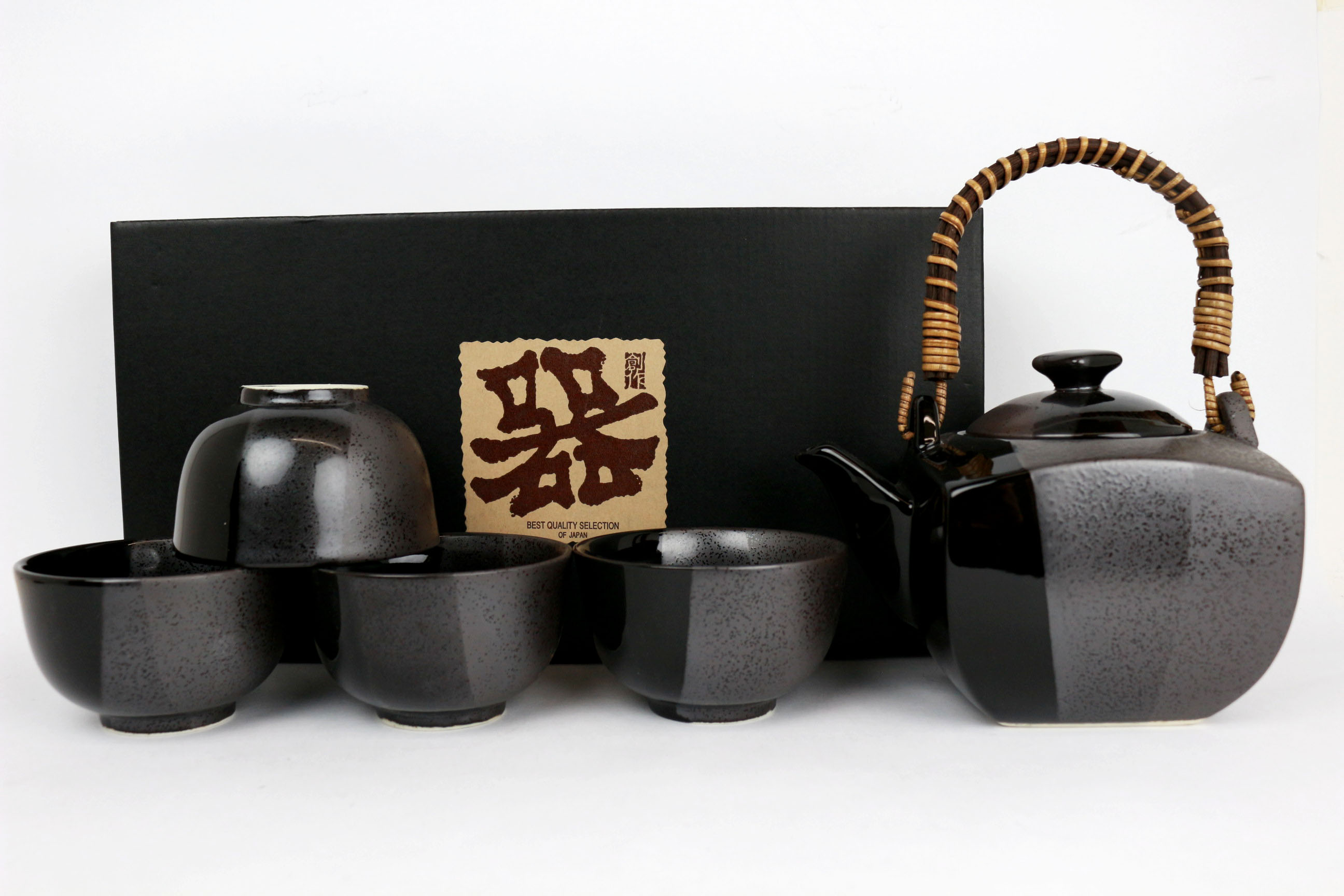 Set ceainic cu 4 cesti pentru ceai