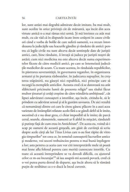 Comentarii la prima decada a lui Titus Livius | Niccolo Machiavelli - 6 | YEO