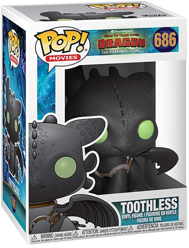 Figurina - How To Train Your Dragon - Toothless | Funko - 2 | YEO