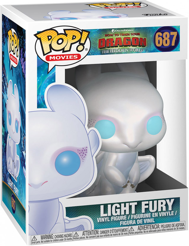 Figurina - How To Train Your Dragon - Light Fury | Funko - 2 | YEO