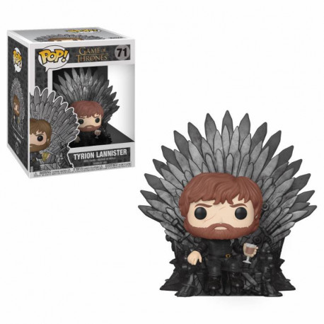 Figurina - Funko Pop! GoT - Tyrion Lannister Sitting on Throne | Funko
