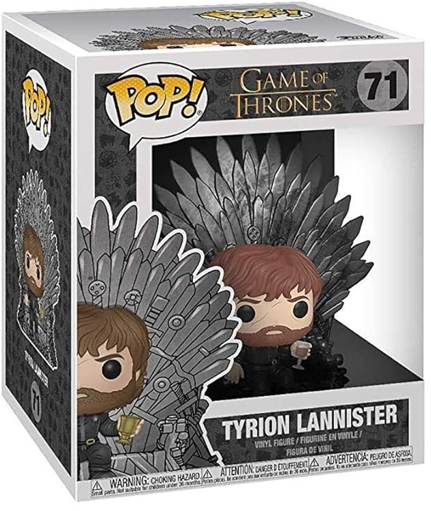 Figurina - Game of Thrones - Tyrion Lannister Sitting on Throne | Funko