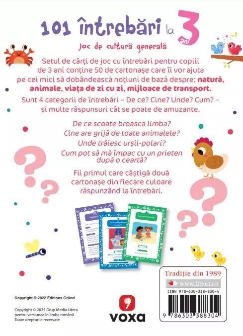 101 intrebari la 3 ani |