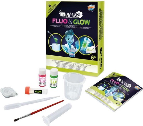 Joc - Mini Laborator Fluo & Glow | Buki