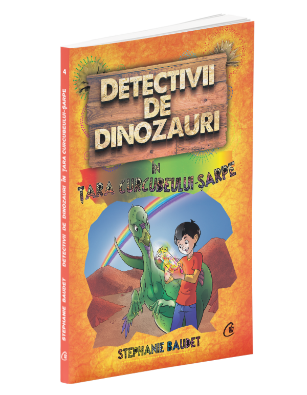 Detectivii de dinozauri în țara curcubeului - șarpe. A patra carte | Stephanie Baudet