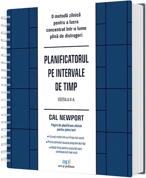 Planificatorul pe intervale de timp | Cal Newport