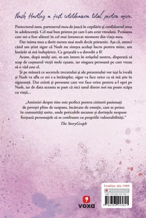 Amintiri despre tine | Catherine Cowels