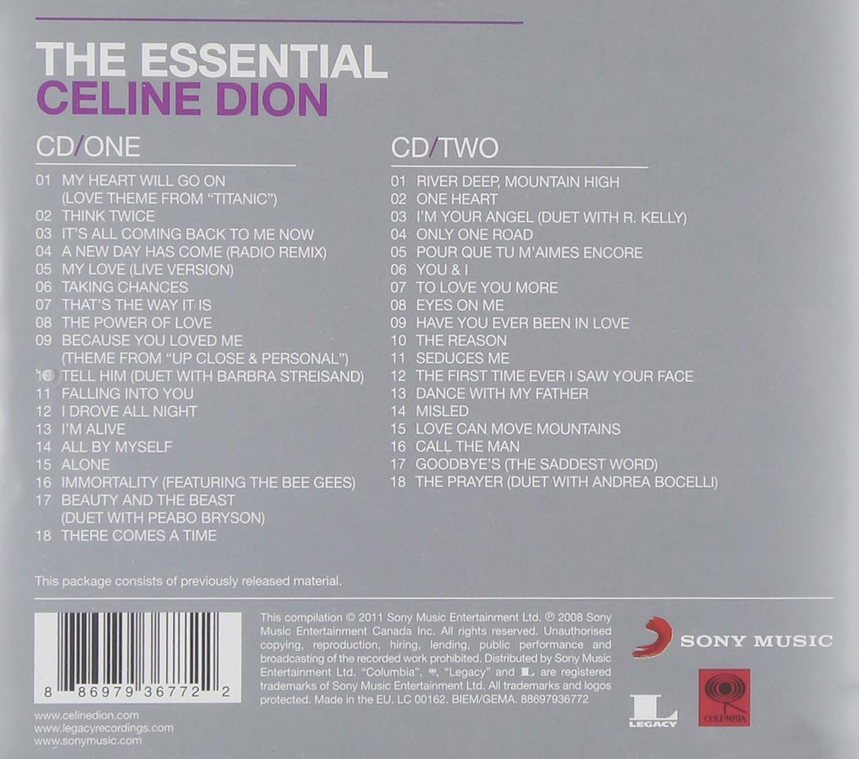 The Essential Celine Dion | Celine Dion