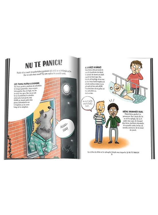 Nu te panica, esti la pubertate! | Jennifer Naachigar, Anna Claybourne
