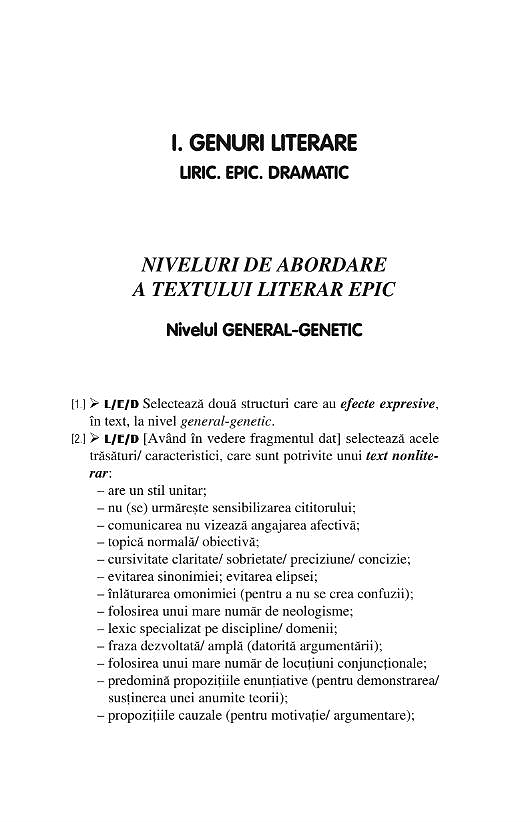 Literatura romana clasa a VIII-a - Ghid practic pentru decodarea textului literar | St. M. Ilinca, F. Denolanu - 3 | YEO