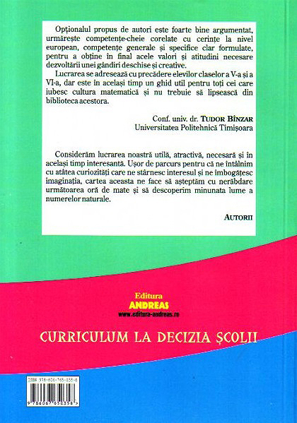 Lumea minunata a numerelor naturale - clasele V-VI | Gheorghita Sebastian, Iancu Maria, Roman Liliana