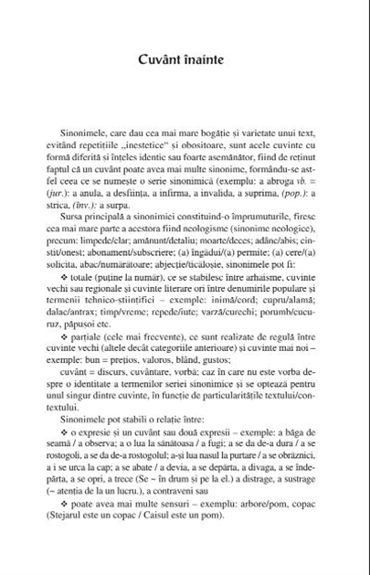 Dictionar de sinonime al limbii romane | M.E. Iacobescu - 2