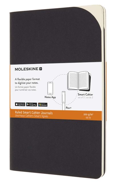 Carnet - Moleskine Smart Cahier - Ruled, Large, Black | Moleskine - 3 | YEO