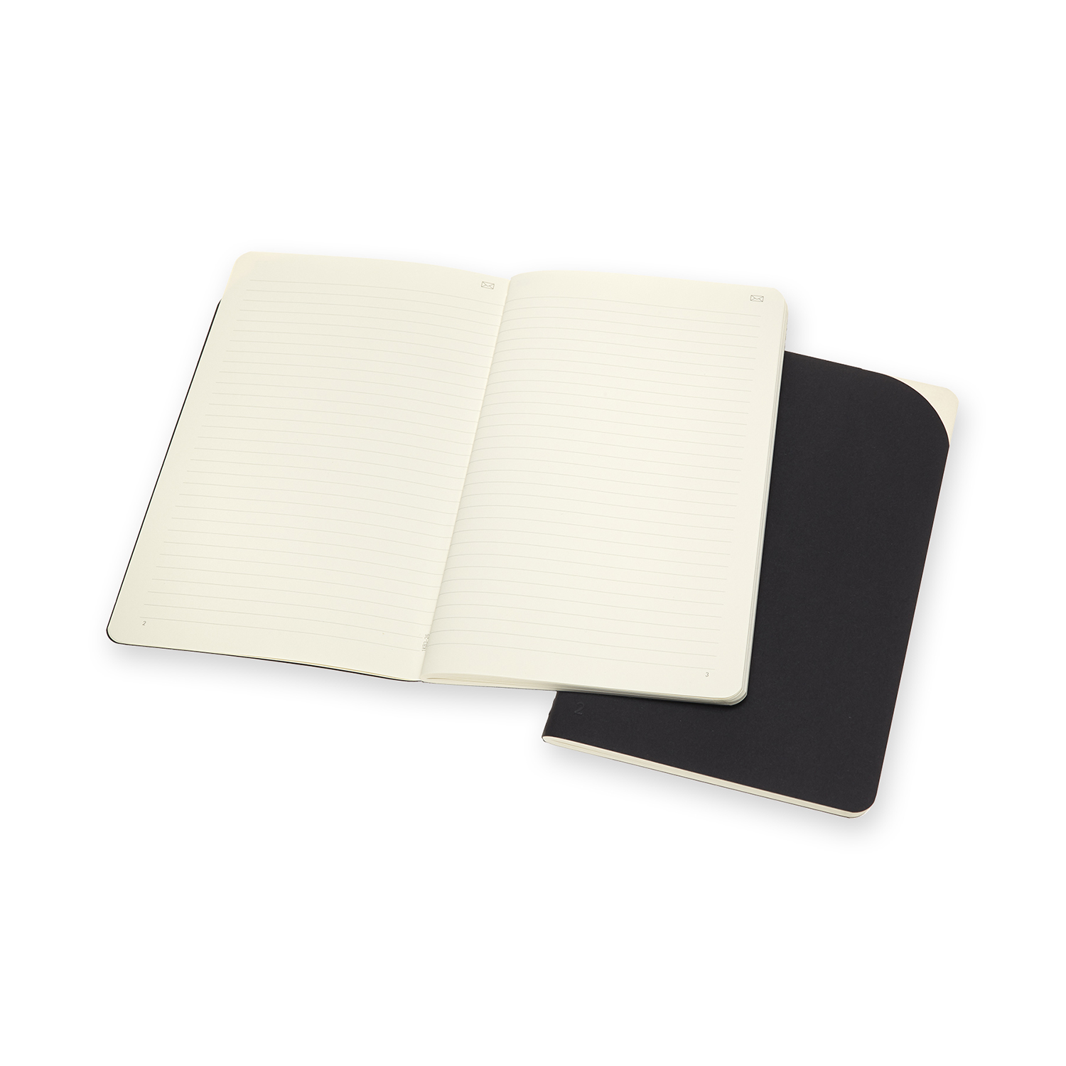 Carnet - Moleskine Smart Cahier - Ruled, Large, Black | Moleskine - 1 | YEO