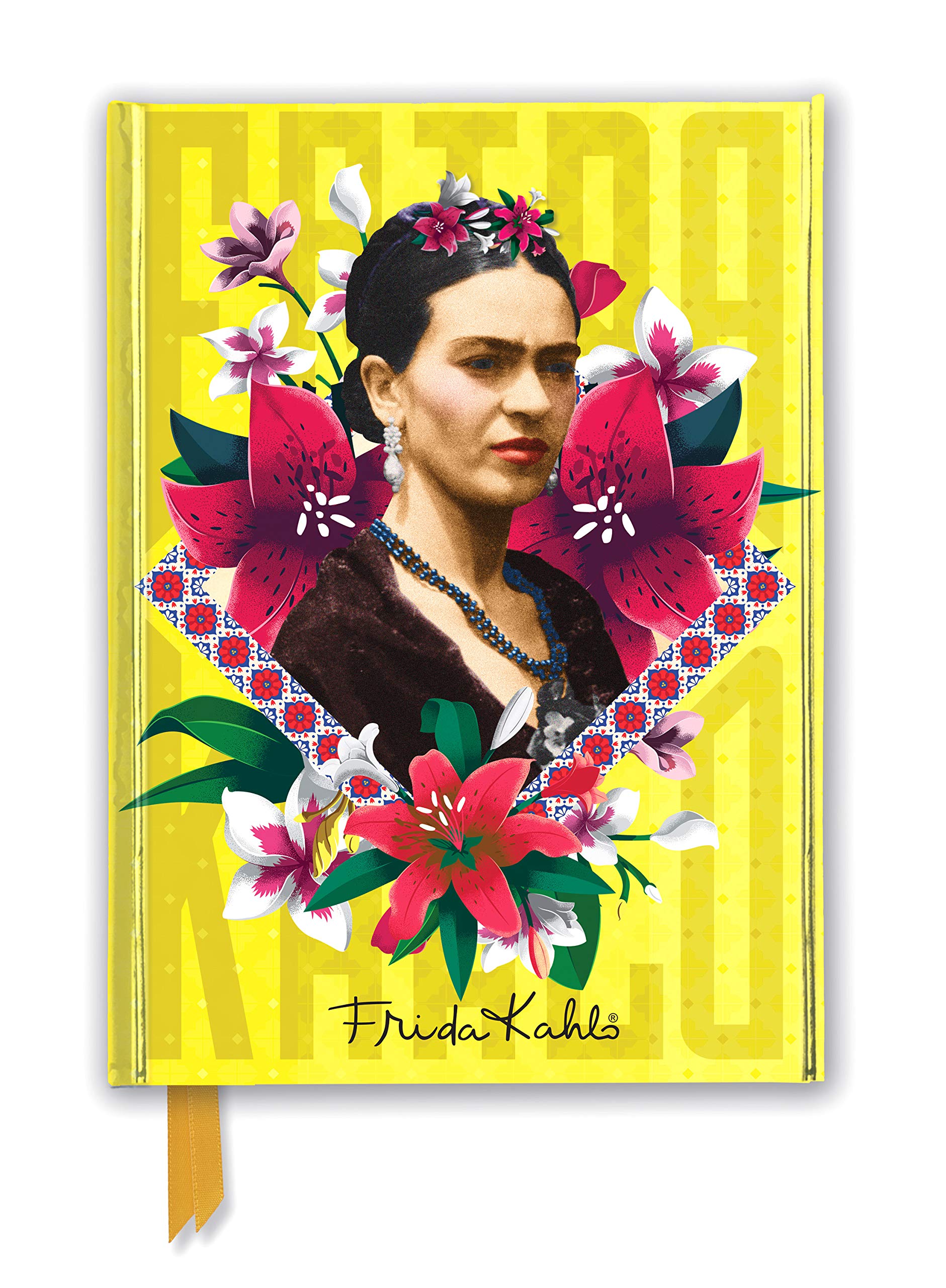 Jurnal - Frida Kahlo Yellow | Flame Tree Studio