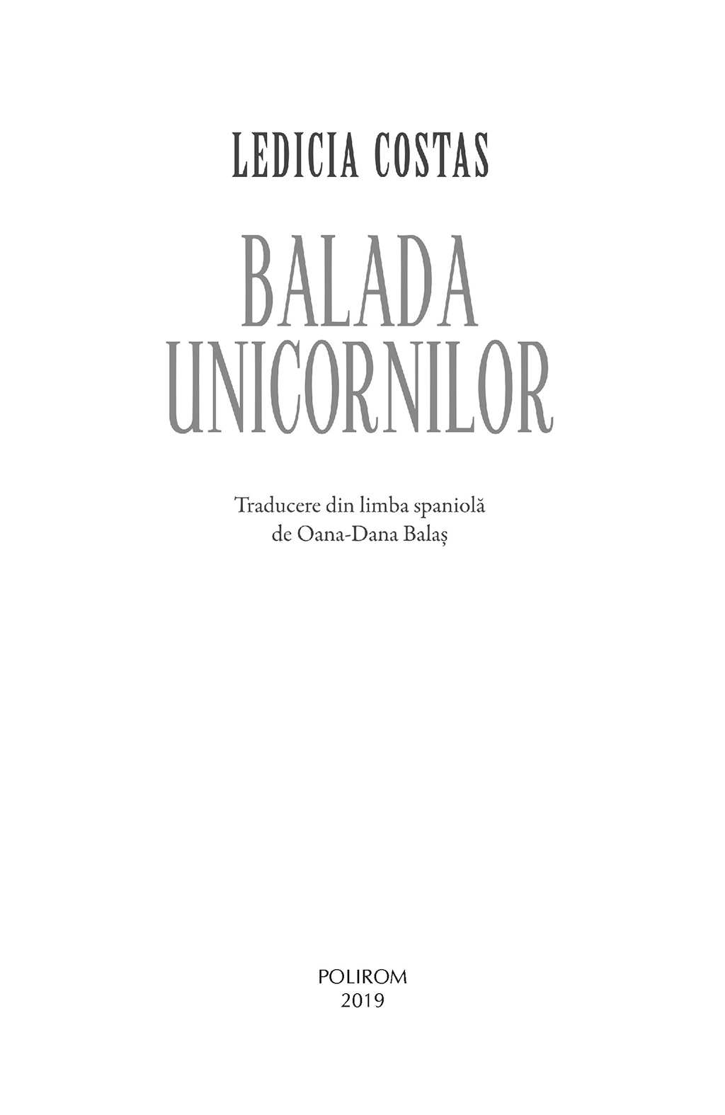 Balada unicornilor | Ledicia Costas - 3 | YEO