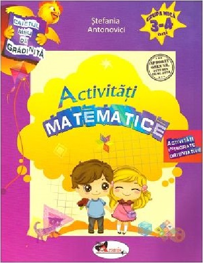 Activitati matematice (3-4 ani) | Stefania Antonovici
