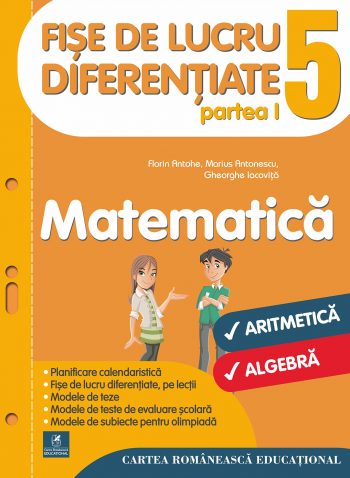 Fise de lucru diferentiate. Matematica. Clasa a V-a - Partea I | - 1 | YEO