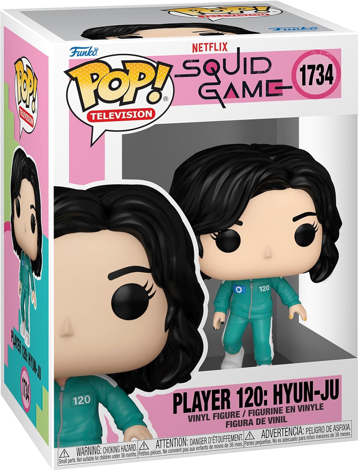 Figurina Player 120: Hyun-Ju - Squid Game - Pop! Television - Funko | Funko